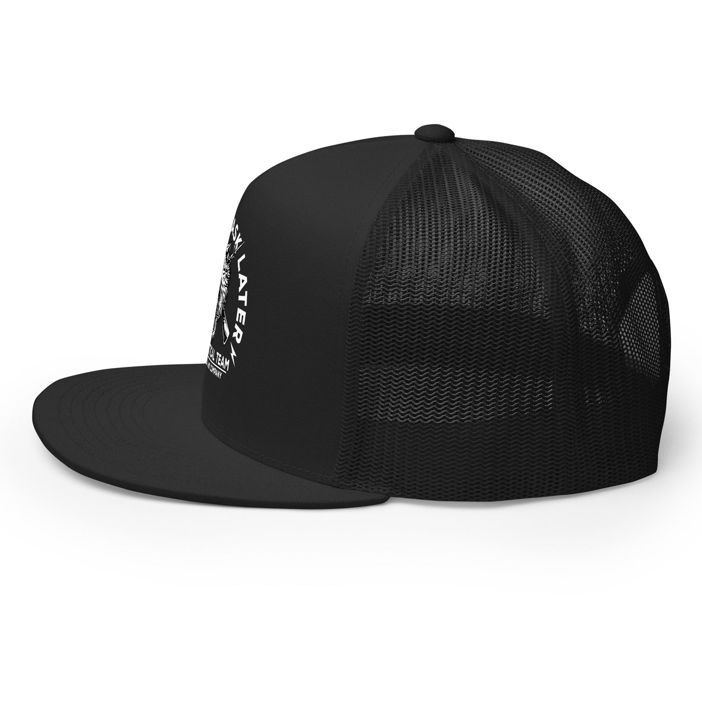 Bite First Trucker Cap