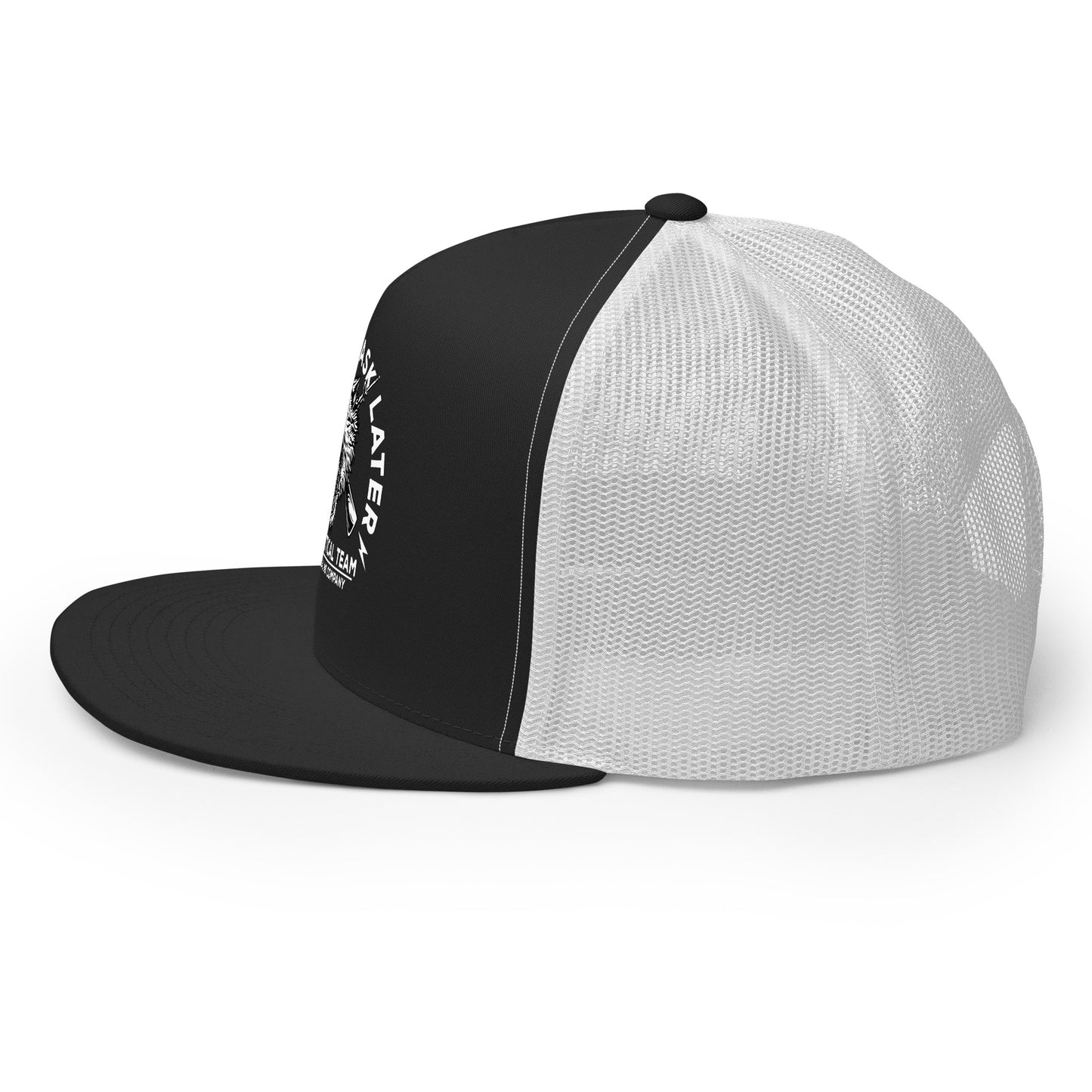 Bite First Trucker Cap