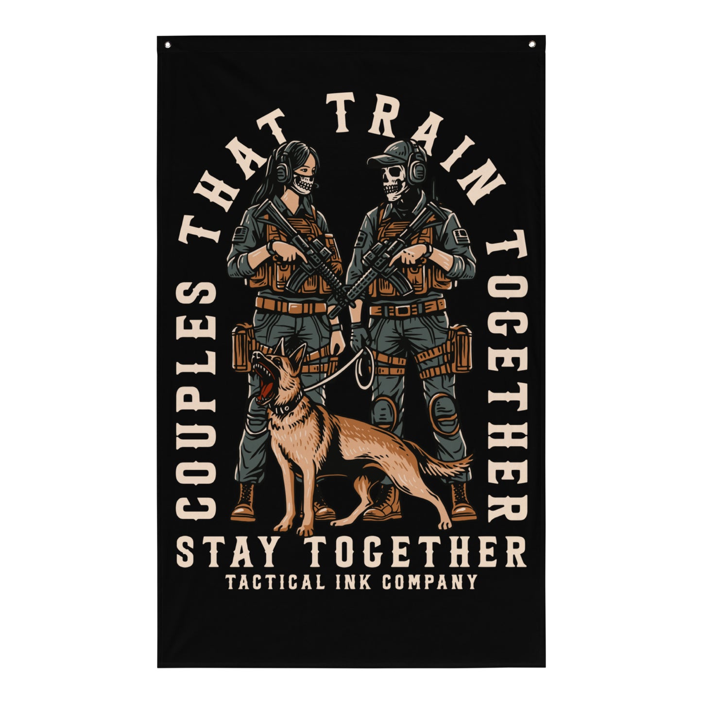 Couples That Train Together Flag
