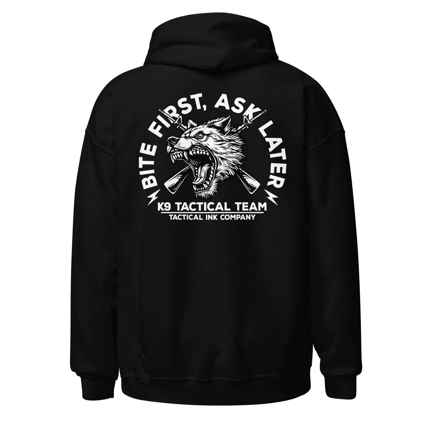 Bite First, Ask Later Unisex Hoodie