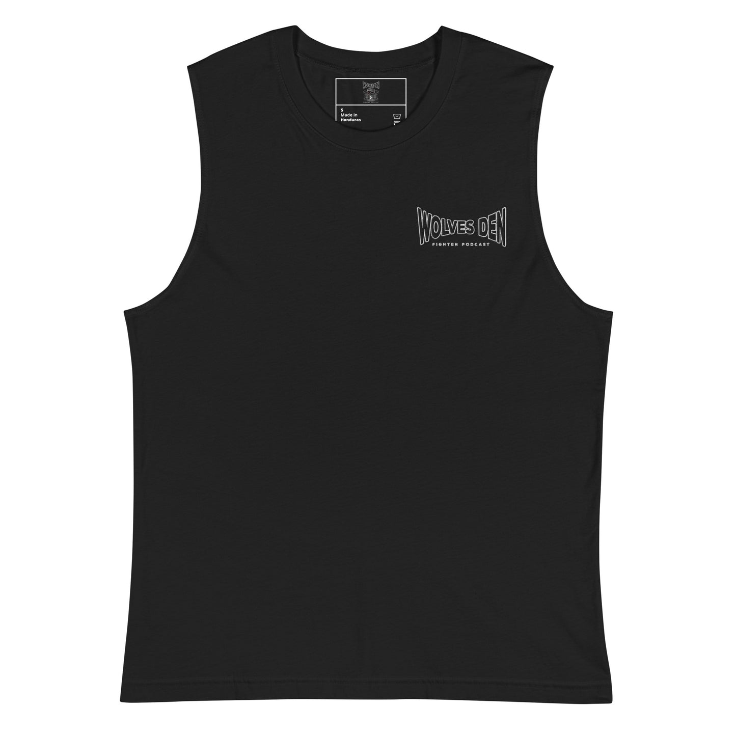 Wolves Den Fighter Podcast Muscle Shirt
