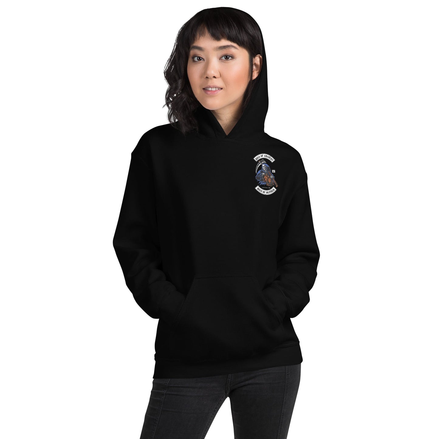 "Dogs of Anarchy" Grim Reaper K-9 Lover Hoodie - Tactical Ink USA