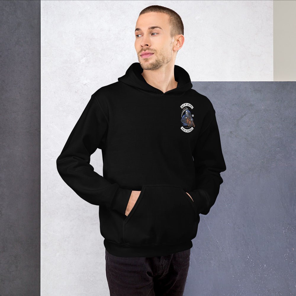 "Dogs of Anarchy" Grim Reaper K-9 Lover Hoodie - Tactical Ink USA