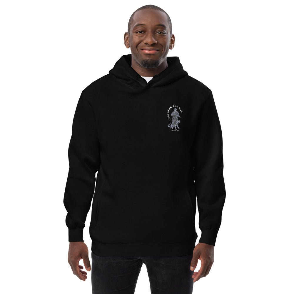"Lead The Way" K-9 Handlers Unisex Hoodie -Hoodies Tactical Ink USA