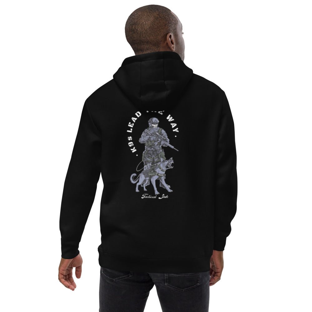 "Lead The Way" K-9 Handlers Unisex Hoodie -Hoodies Tactical Ink USA