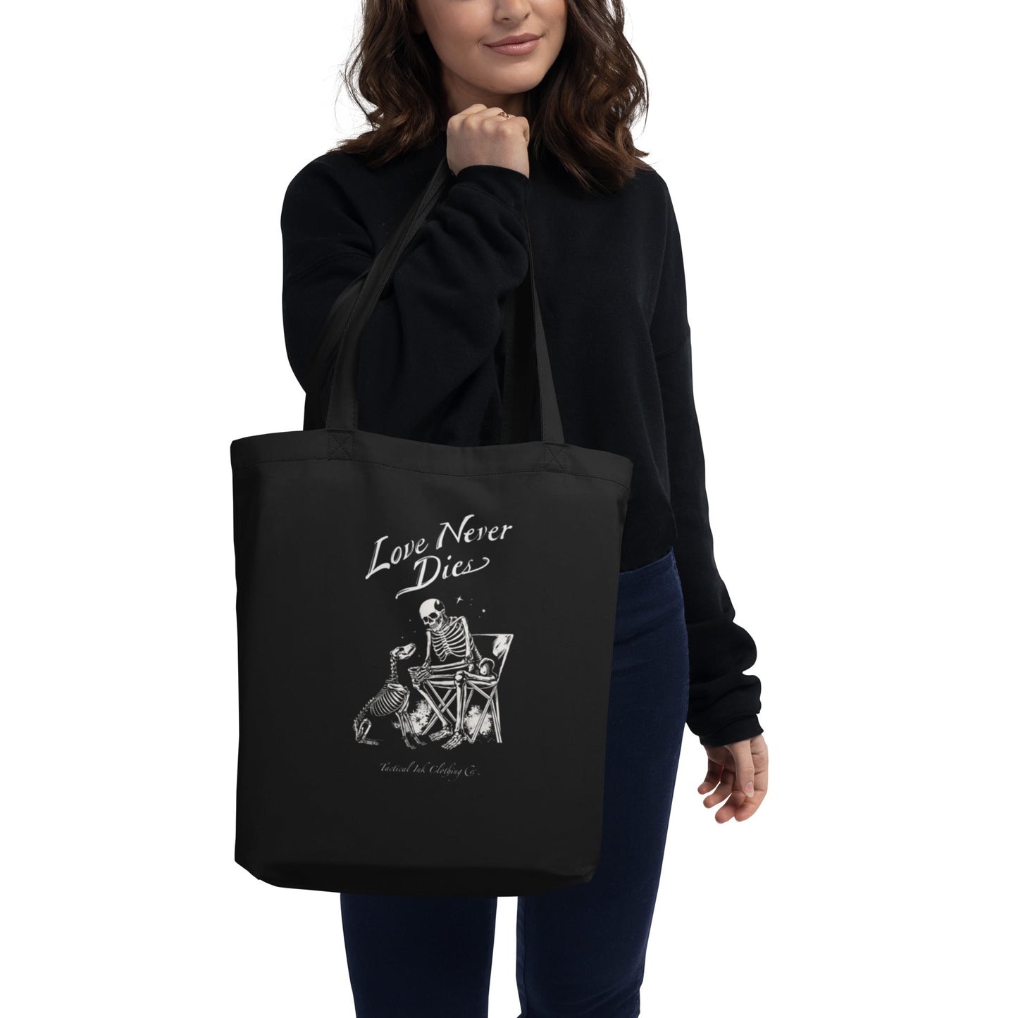 Love Never Dies: Halloween Special Edition Tote Bag -Backpack Tactical Ink USA