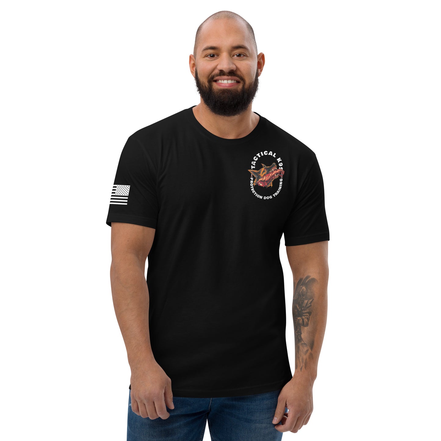 Tactical K9s Protection Dog Training Short Sleeve T-shirt