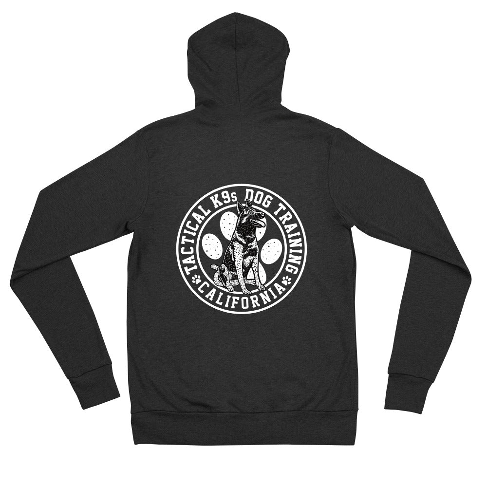 TACTICAL K9s Dog Training Signature Zip Hoodie