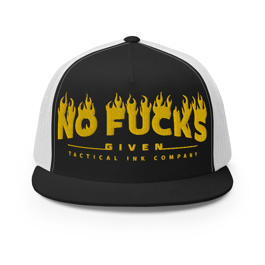 No Fucks Given Trucker Cap