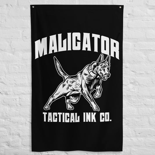 Maligator Outline Flag