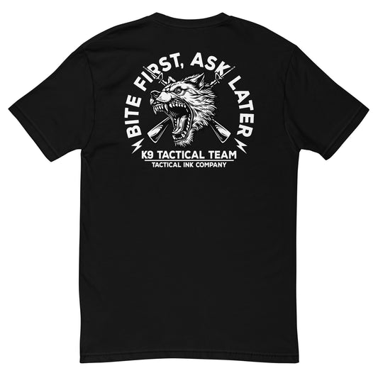 Bite First, Ask Later Short Sleeve T-shirt