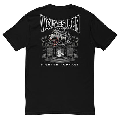 Wolves Den Fighter Podcast Short Sleeve T-shirt