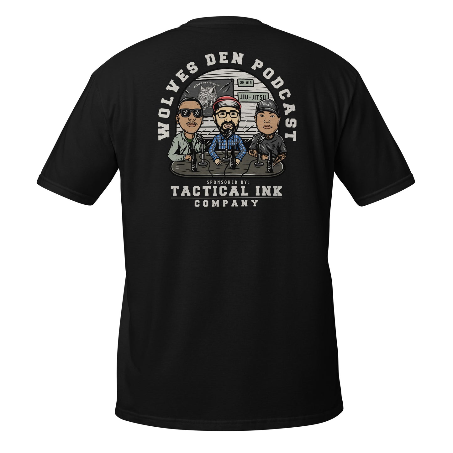 WOlves Den Podcast Pack Short-Sleeve Unisex T-Shirt
