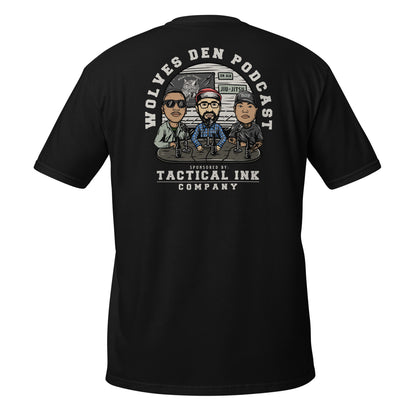 WOlves Den Podcast Pack Short-Sleeve Unisex T-Shirt