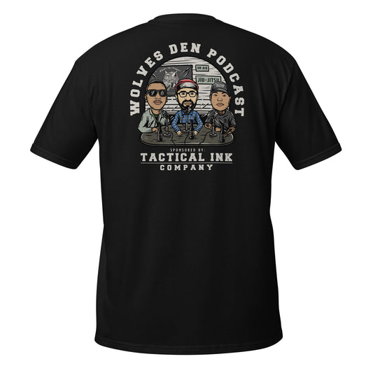 WOlves Den Podcast Pack Short-Sleeve Unisex T-Shirt