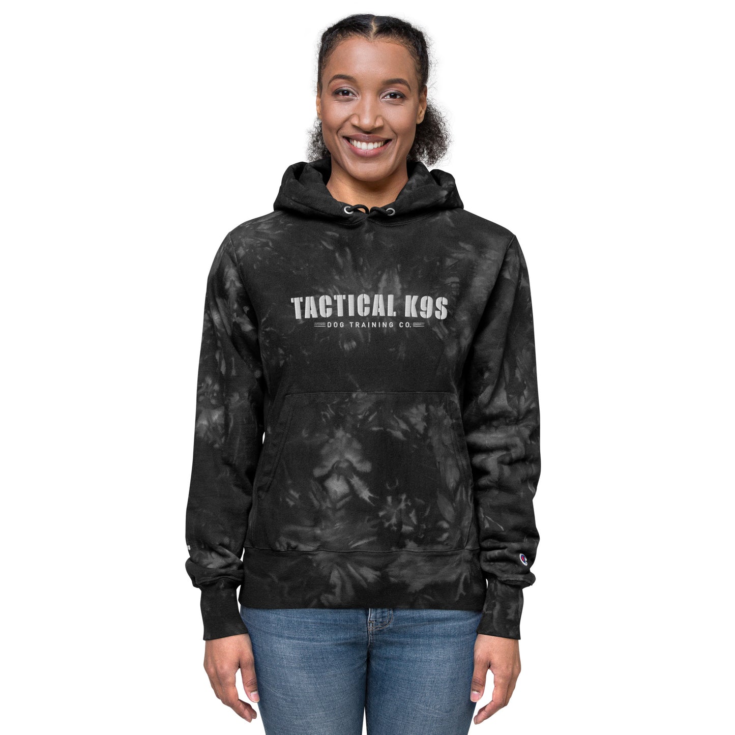 Tactical K9s Dyed Unisex Champion tie-dye hoodie