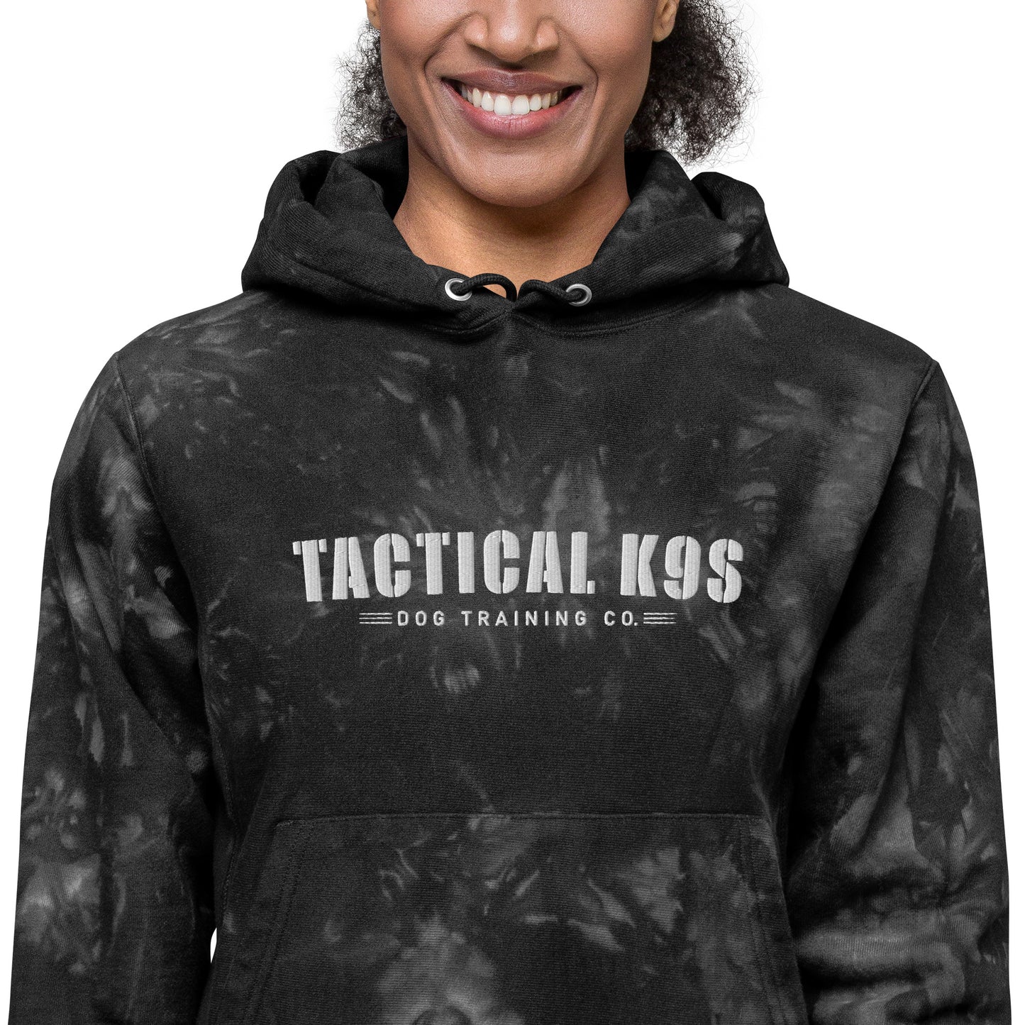 Tactical K9s Dyed Unisex Champion tie-dye hoodie