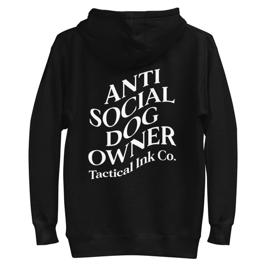 Anti Social Dog Owner Unisex Hoodie