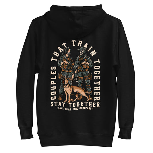 Couples That Train Together Unisex Hoodie