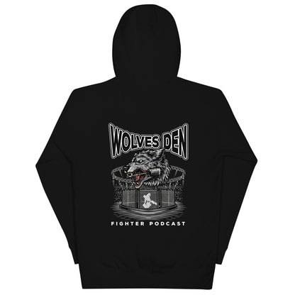 Wolves Den Fighter Podcast Unisex Hoodie