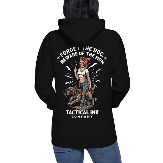 Beware of the dog mom Unisex Hoodie