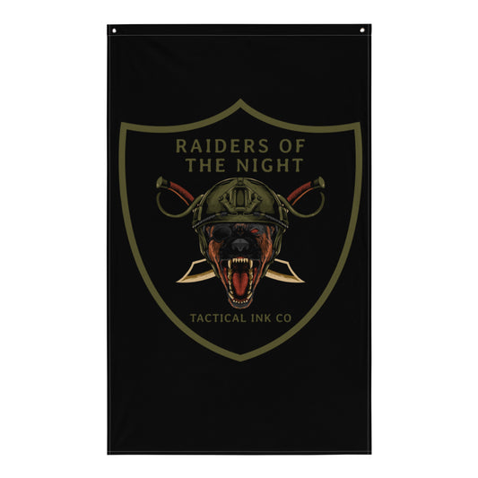 Raiders Of The Night Flag