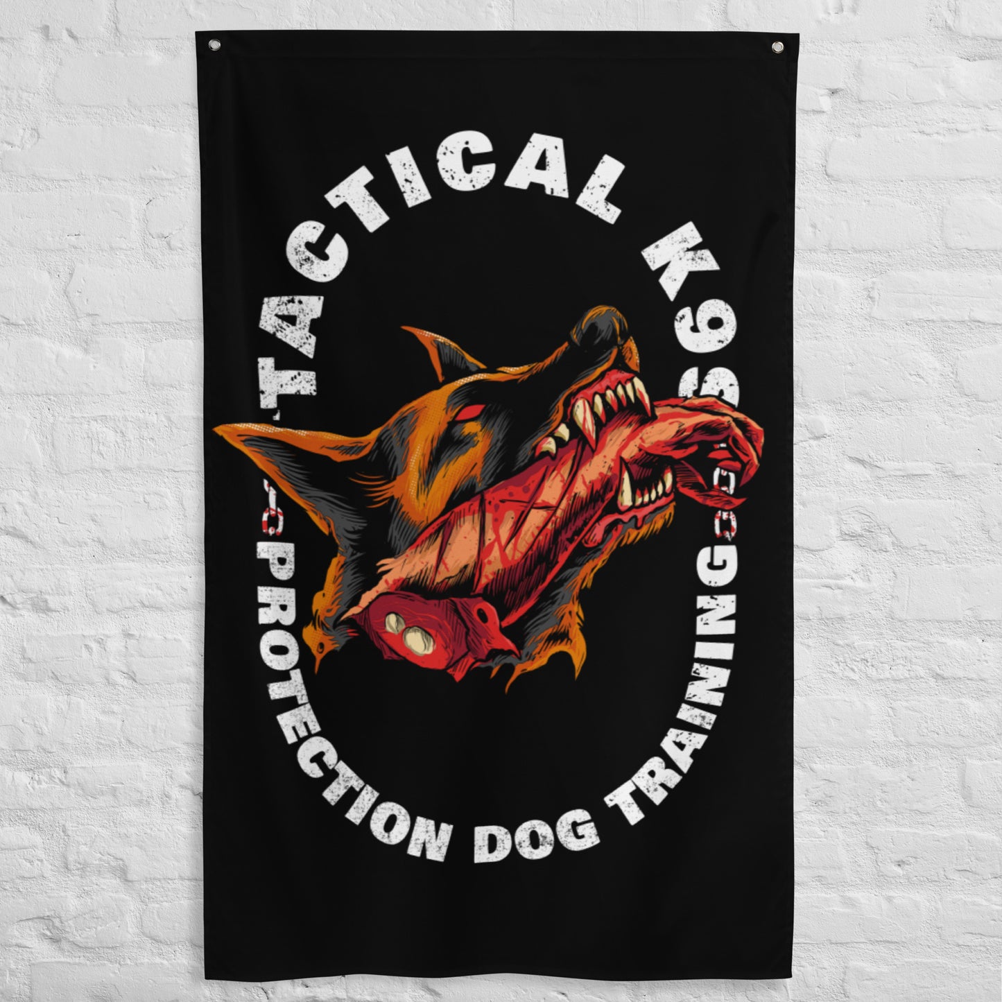 Tactical K9s Protection Dogs Flag