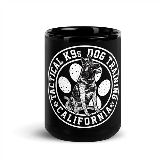 Tactical K9s Black Glossy Mug