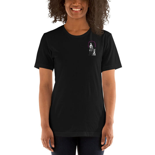 Dog Mom is Packing (Pink) Short-Sleeve Unisex T-Shirt -Shirts Tactical Ink USA