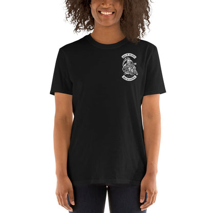 "Dogs of Anarchy" Grim Reaper K-9 Lover T-Shirt (Black & White) - Tactical Ink USA