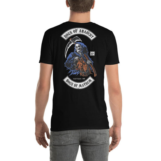 "Dogs of Anarchy" Grim Reaper K-9 Lover Unisex T-Shirt - Tactical Ink USA