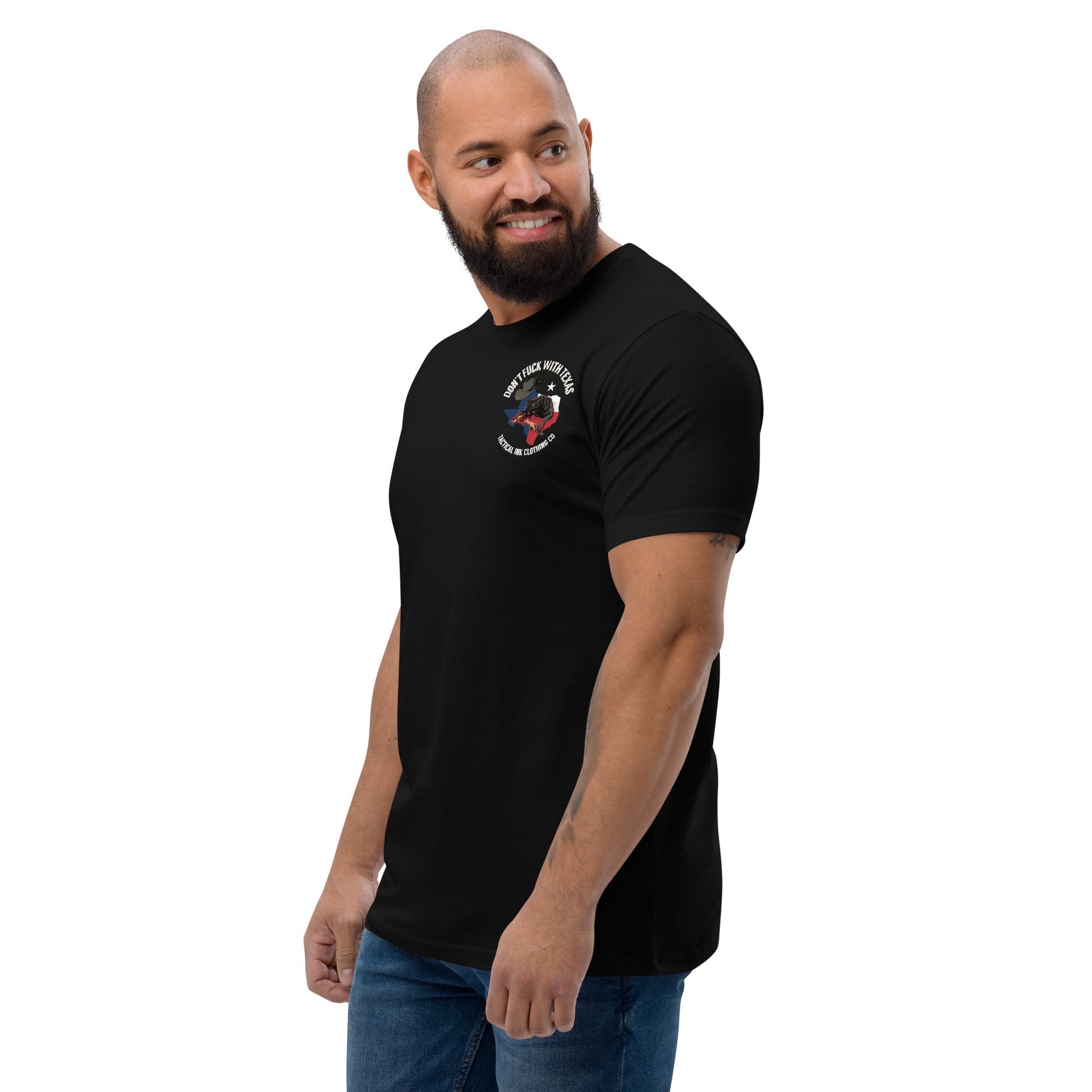 Don't F*ck With Texas Short Sleeve T-shirt -Shirts Tactical Ink USA