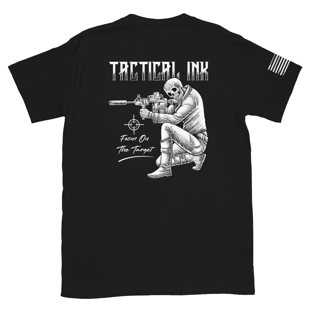 Focus On The Target Short-Sleeve Unisex T-Shirt -Shirts Tactical Ink USA