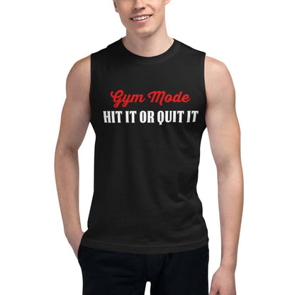 Gym Mode Muscle Shirt - Tactical Ink USA