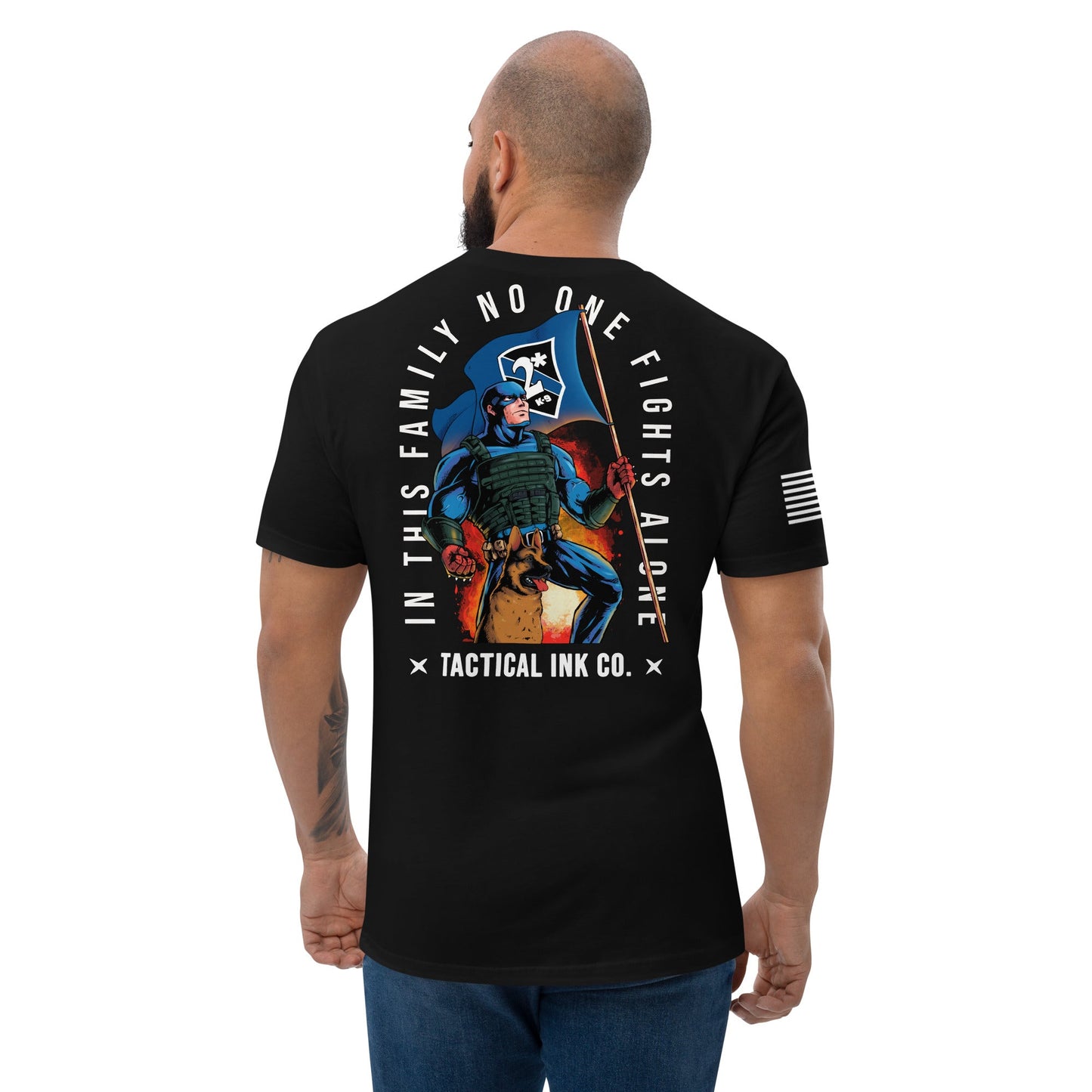 In This Family Short Sleeve T-shirt -Shirts Tactical Ink USA