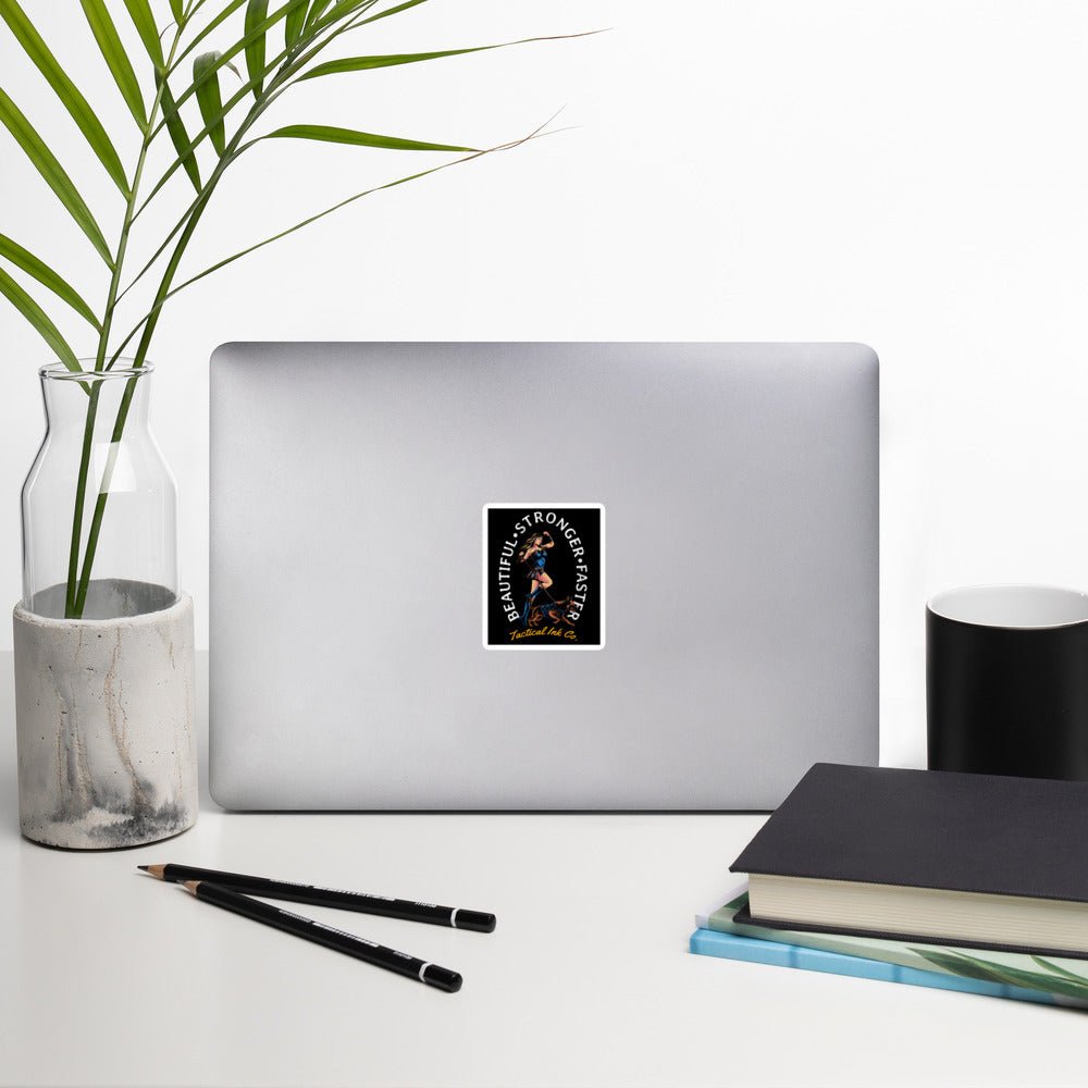 K9 Lovers "Beautiful, Stronger, Faster" Stickers -Stickers Tactical Ink USA
