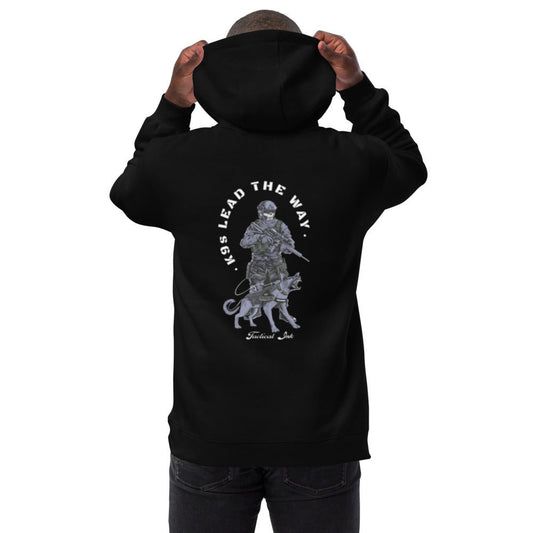 "Lead The Way" K-9 Handlers Unisex Hoodie -Hoodies Tactical Ink USA