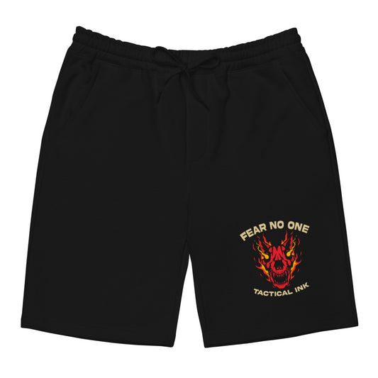 Military K-9 "Fear No One" Men's Fleece Shorts