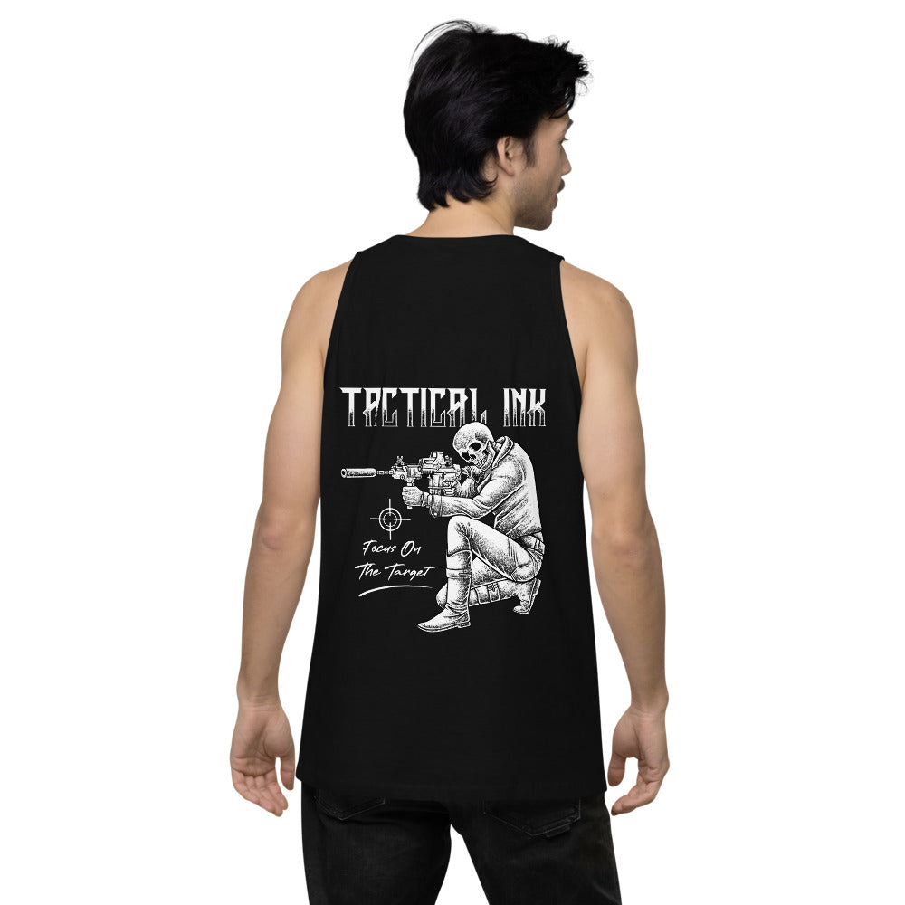 Stay Focus Men’s premium tank top