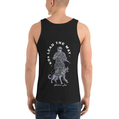 "Lead The Way" K-9 Handlers Unisex Tank