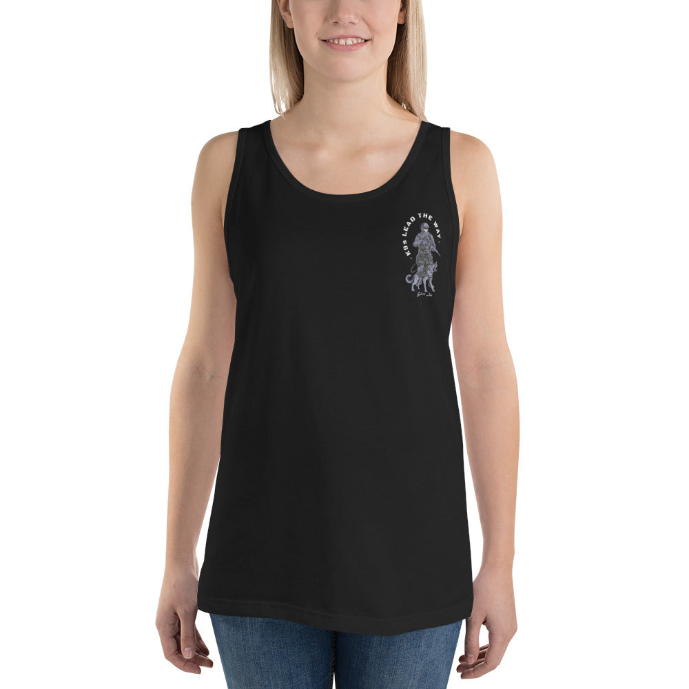 "Lead The Way" K-9 Handlers Unisex Tank