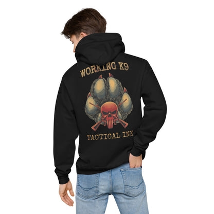 Working K9 Unisex fleece hoodie