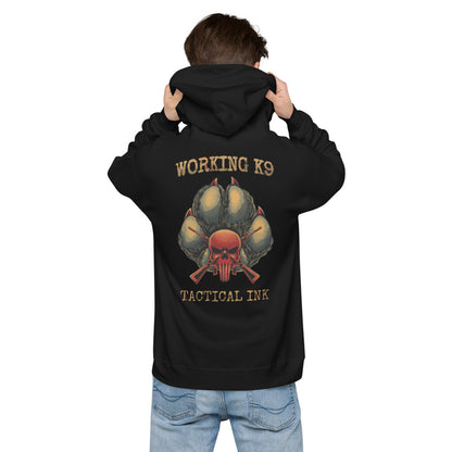 Working K9 Unisex fleece hoodie