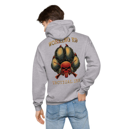Working K9 Unisex fleece hoodie