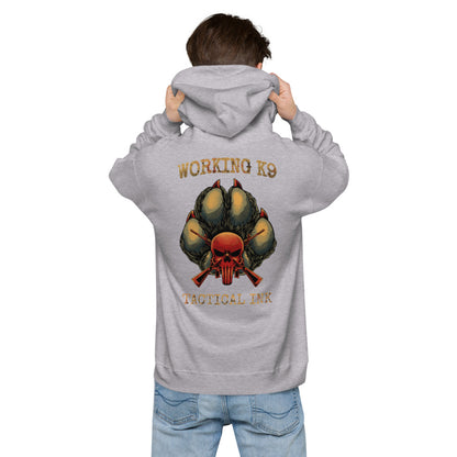 Working K9 Unisex fleece hoodie