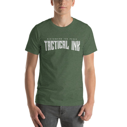Tactical Ink. Disturbing The Peace - Short-Sleeve Unisex T-Shirt