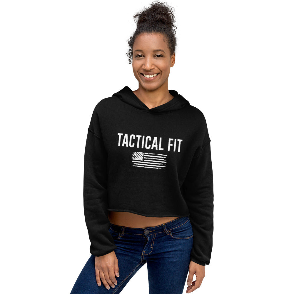 TACTICAL FIT Crop Hoodie