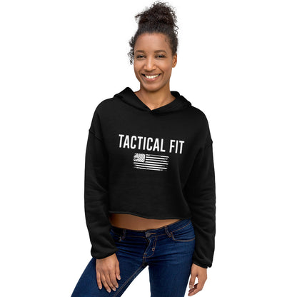 TACTICAL FIT Crop Hoodie