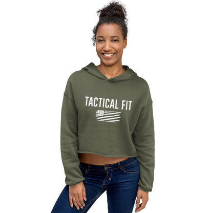 TACTICAL FIT Crop Hoodie